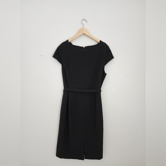 Calvin Klein Women's Career Work Evening Black Dress Size 14W - Picture 3 of 7